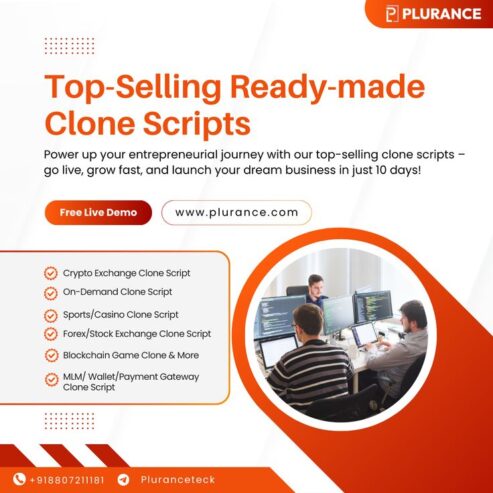 Launch Your Premium Readymade clone script