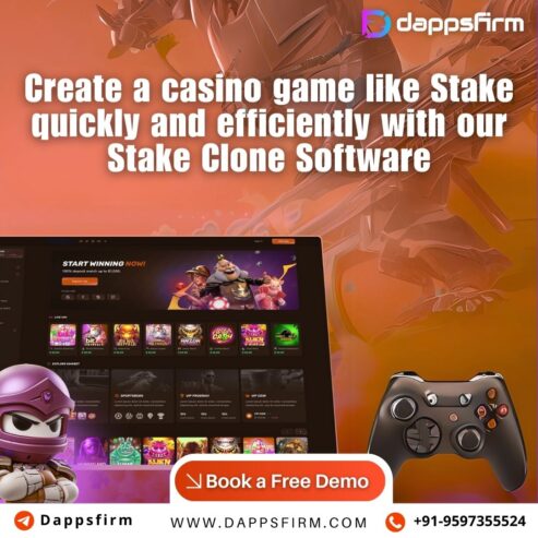 whielabel stake clone software