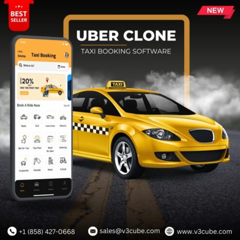 Uber Clone – Taxi Booking App Development