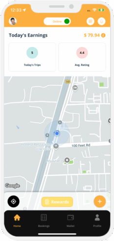Uber Clone – Taxi Booking App Development