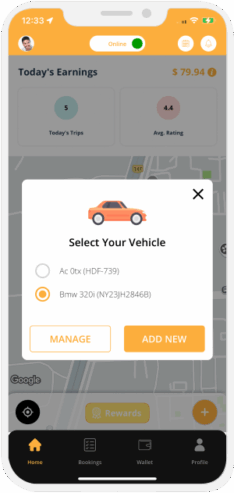 Uber Clone – Taxi Booking App Development