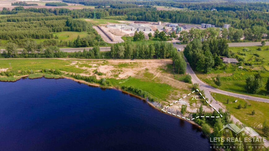 1609 m² apbūves zeme, Daugavmalas iela 2C