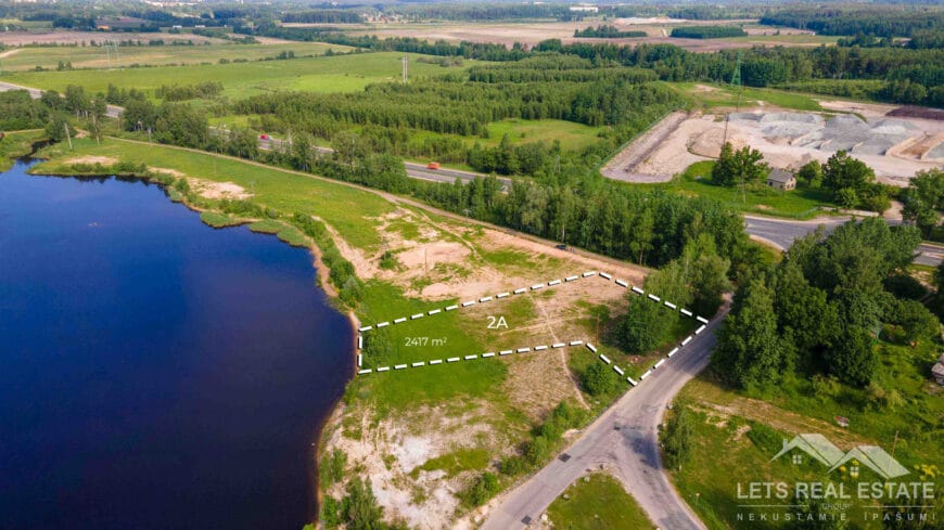 2417 m² apbūves zeme, Daugavmalas 2A, Saulkalne.