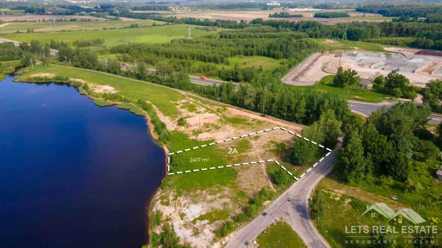 2417 m² apbūves zeme, Daugavmalas 2A, Saulkalne.