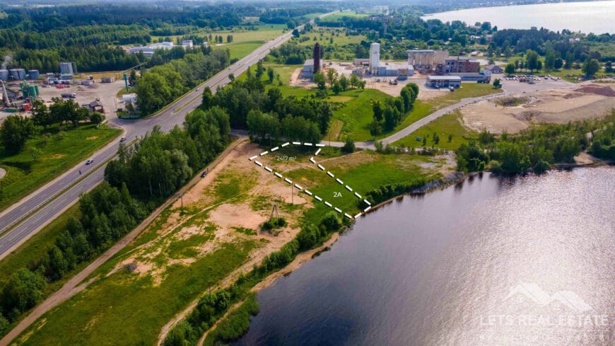 2417 m² apbūves zeme, Daugavmalas 2A, Saulkalne.