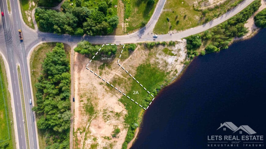 2417 m² apbūves zeme, Daugavmalas 2A, Saulkalne.