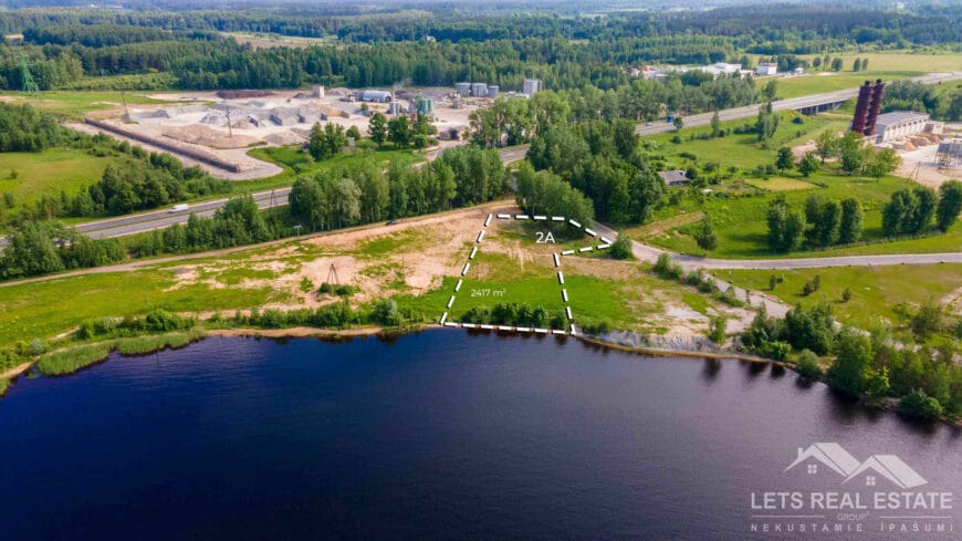 2417 m² apbūves zeme, Daugavmalas 2A, Saulkalne.