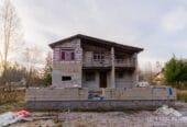 107.8 m² 2 stāvu būve, 1306 m² zeme, Vaivadi